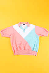 Vintage 80s Bonworth Short Sleeve Pullover