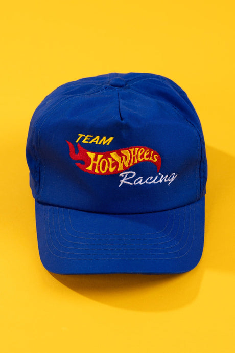 Vintage 90s Team Hot Wheels Racing Strapback Hat