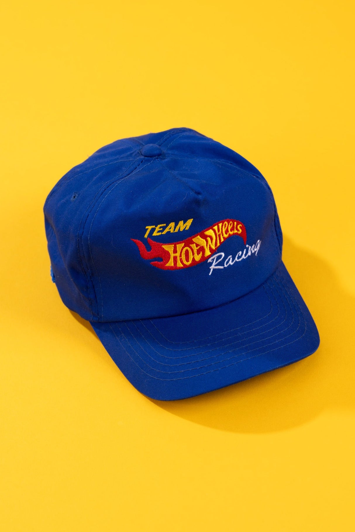 Vintage 90s Team Hot Wheels Racing Strapback Hat
