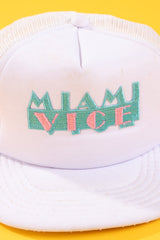 Vintage 80s Miami Vice Snapback Hat