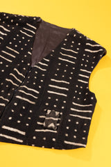Vintage 90s Mudcloth Vest