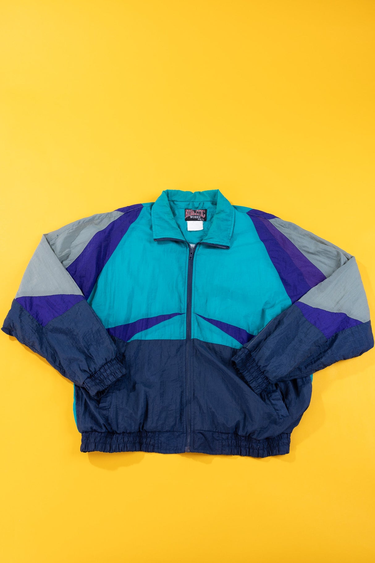 Vintage 90s Athletic Works Windbreaker
