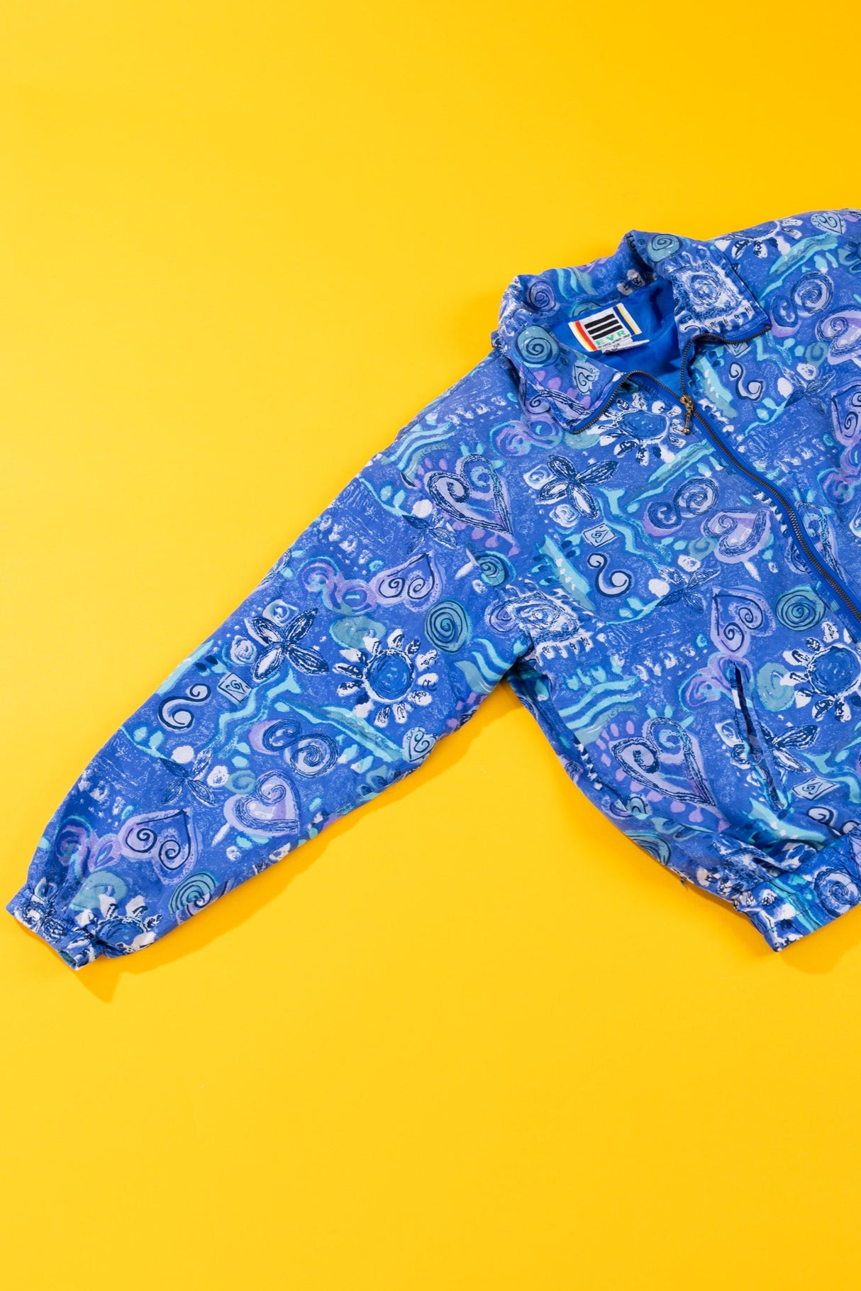 Vintage 80s EVR Silk Jacket