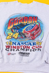 Vintage 1997 Jeff Gordon Winston Cup Champion Nascar Crewneck Sweater