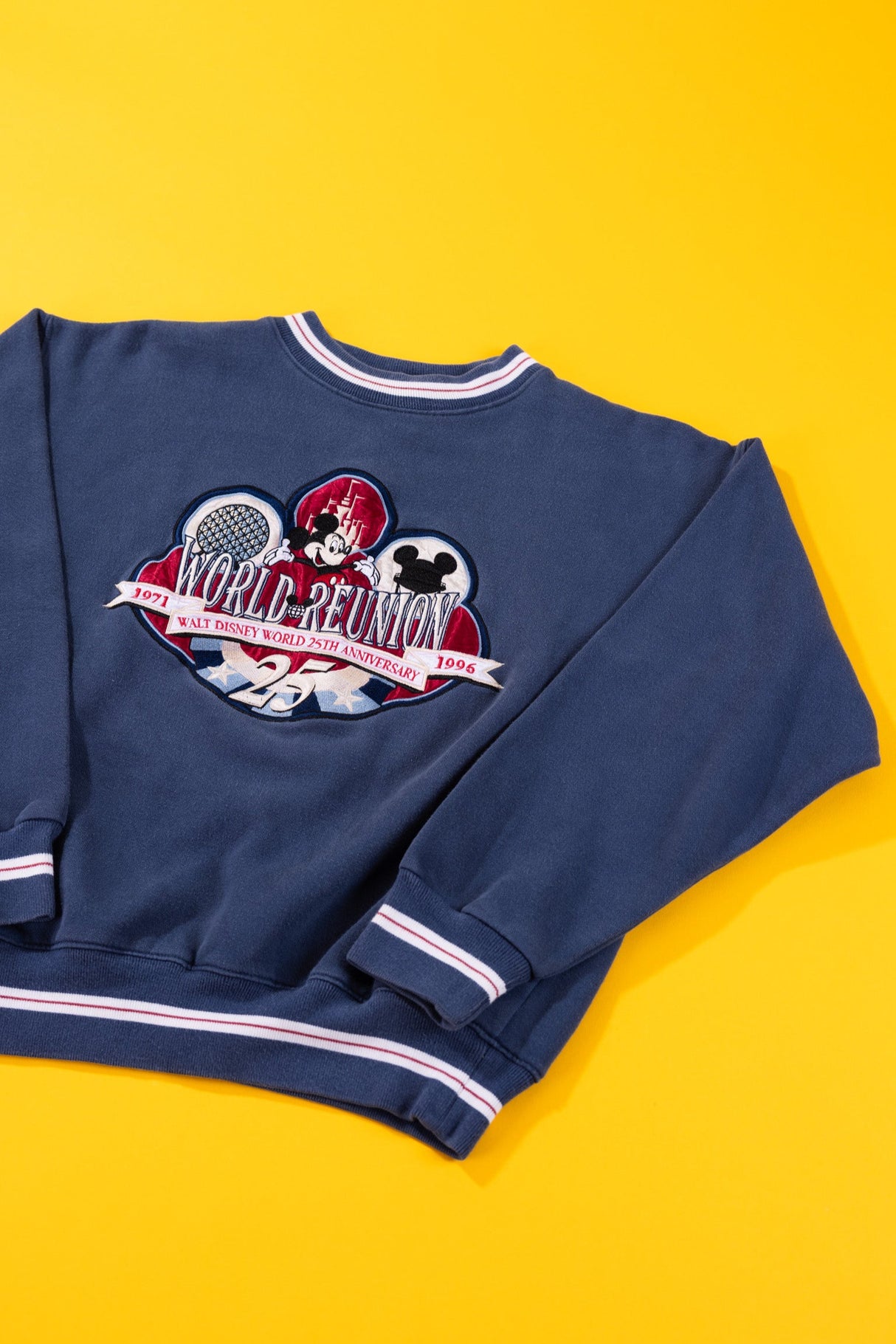 Vintage 1996 Walt Disney World 25 Year Reunion Crewneck Sweater