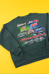 Y2K Dale Jr. 88  Nascar Crewneck Sweater