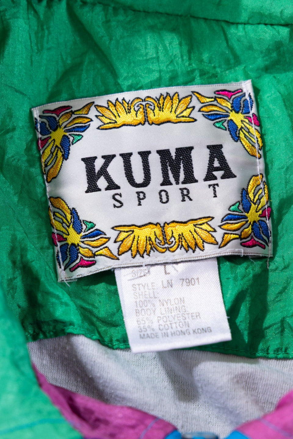 Vintage 80s Kuma Sport Windbreaker