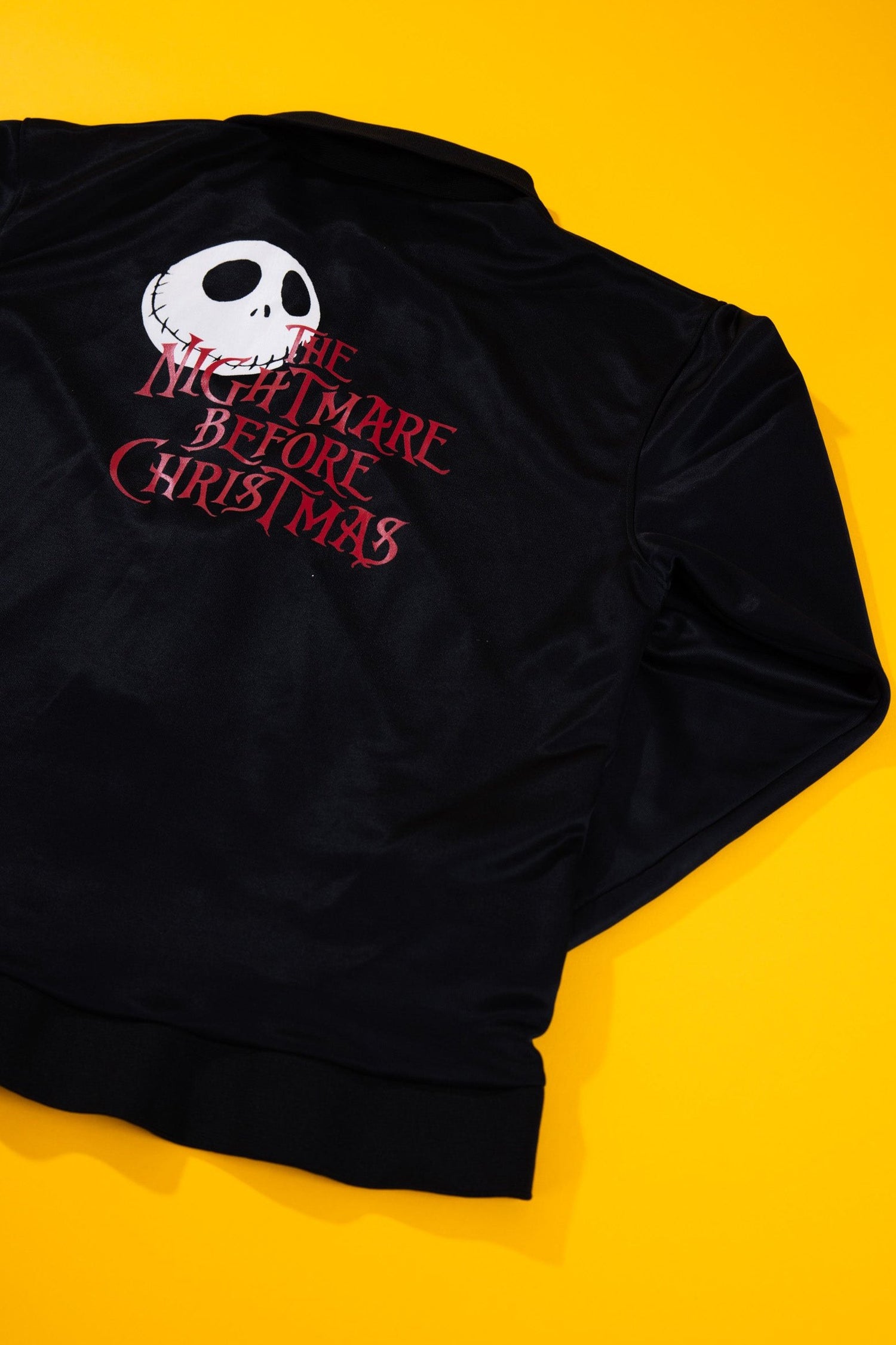 Vintage 90s The Nightmare Before Christmas Jack Skellington Movie Jacket