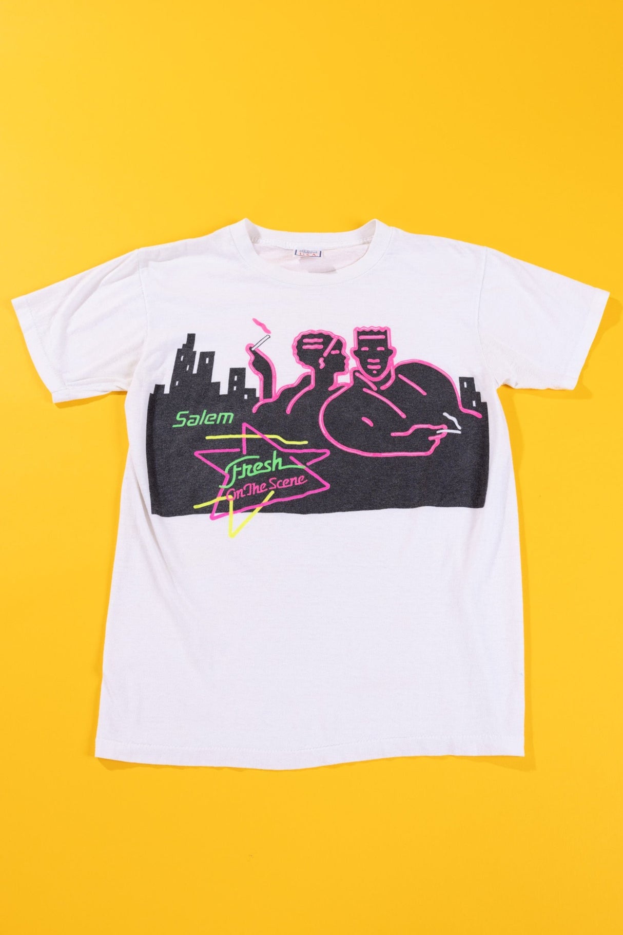 Vintage 90s Salem Cigarettes Fresh On The Scene T-shirt