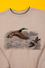 Vintage 90s Croft & Barrow Mallard Duck Sweater