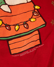Vintage 80s Peanuts Snoopy Christmas Crewneck Sweater