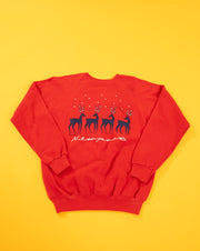 Vintage 1986 Newport Reindeer Crewneck Sweater