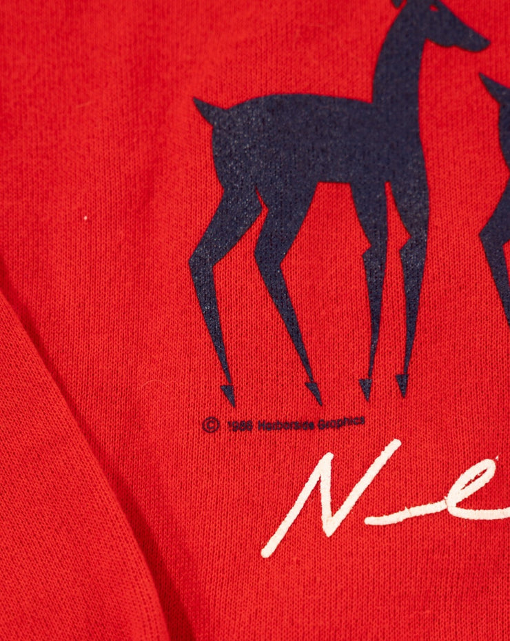 Vintage 1986 Newport Reindeer Crewneck Sweater