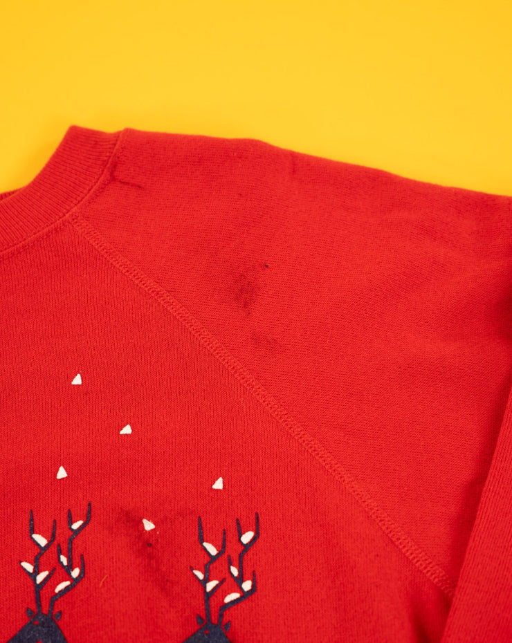 Vintage 1986 Newport Reindeer Crewneck Sweater