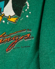 Vintage 1990 Seasons Greetings Penguins Crewneck Sweater