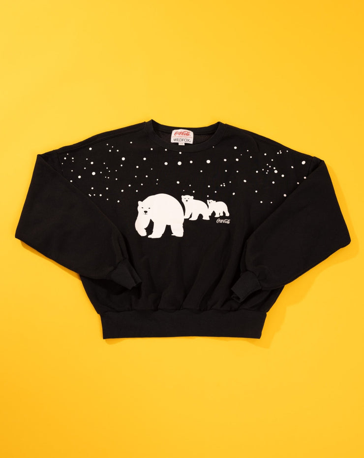 Vintage Y2K Coca-Cola Polar Bear Crewneck Sweater