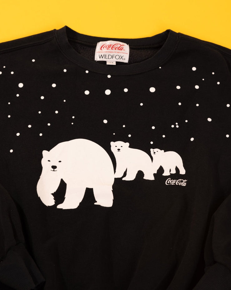 Vintage Y2K Coca-Cola Polar Bear Crewneck Sweater
