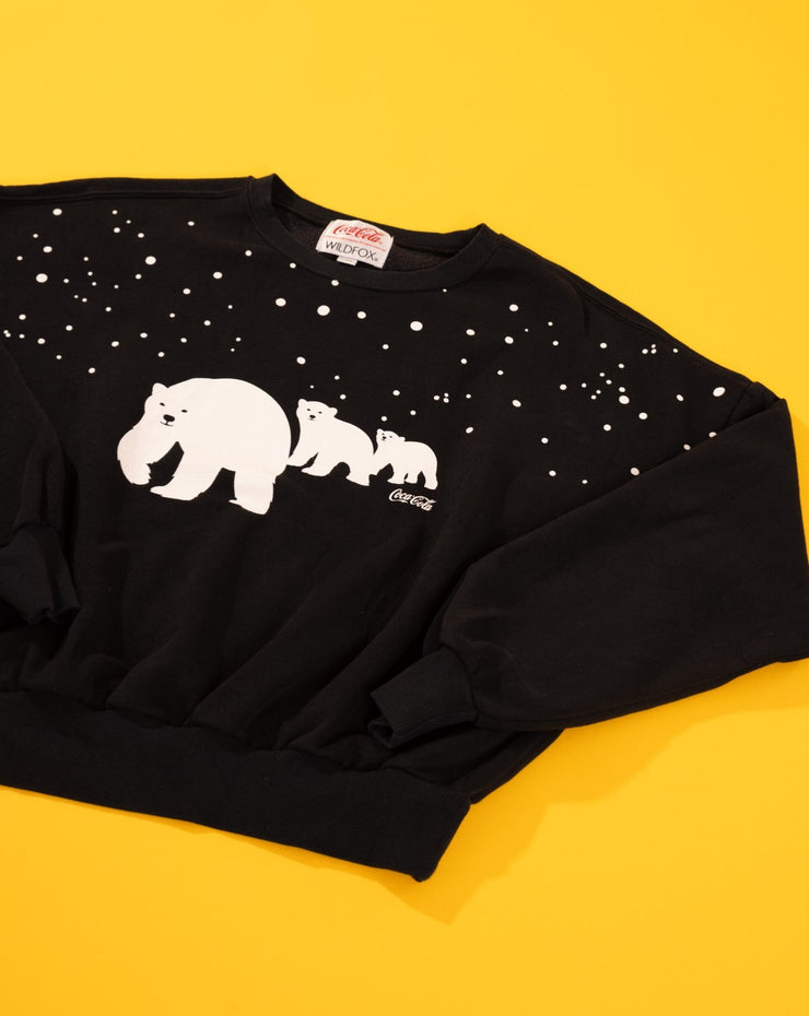 Vintage Y2K Coca-Cola Polar Bear Crewneck Sweater