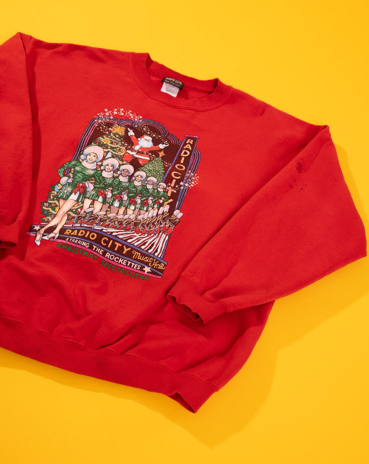 Vintage 90s Radio City Music Hall The Rockettes Christmas Spectacular Crewneck Sweater