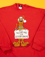 Vintage 1997 Scooby Doo Will Ho Ho Ho For Scooby Snacks Crewneck Sweater