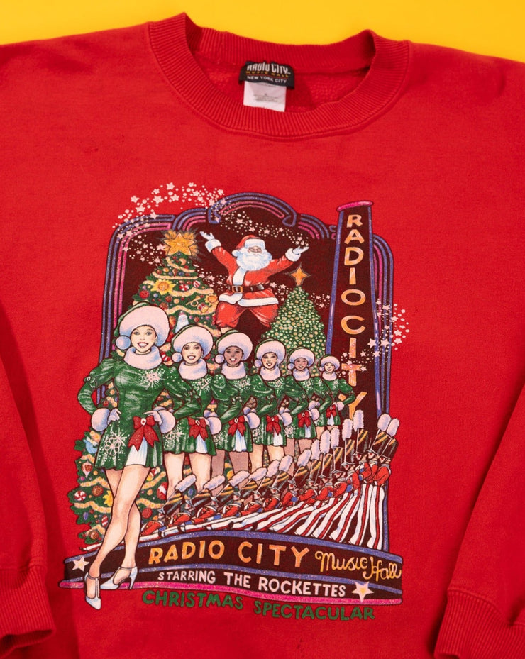 Vintage 90s Radio City Music Hall The Rockettes Christmas Spectacular Crewneck Sweater