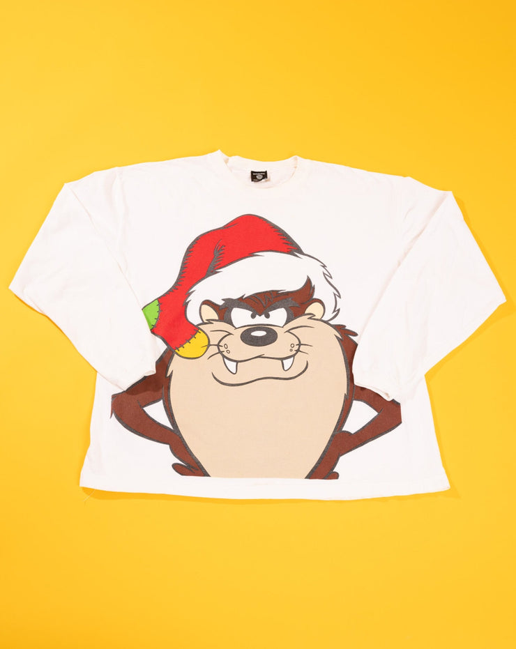 Vintage 1997 Taz Santa Long Sleeve T-shirt