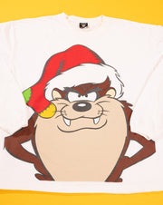 Vintage 1997 Taz Santa Long Sleeve T-shirt