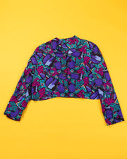 Vintage 80s Retro Cropped Blazer