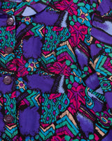 Vintage 80s Retro Cropped Blazer - SS