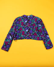 Vintage 80s Retro Cropped Blazer