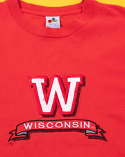 Vintage 90s Wisconsin Badgers Crop Top