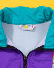 Vintage 80s Jump USA Retro Windbreaker Jacket