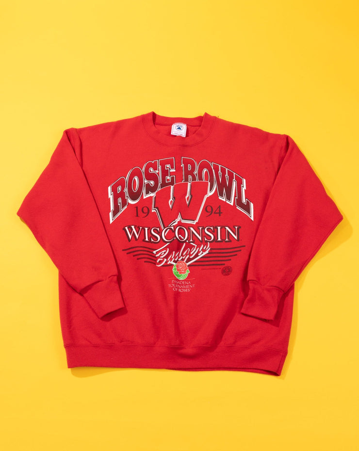 Vintage 1994 Wisconsin Badgers Rose Bowl Crewneck Sweater