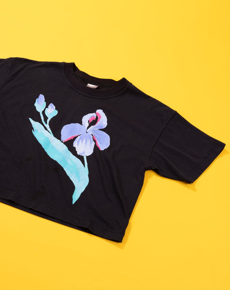 Vintage 90s Dolfin International Flower Crop Top