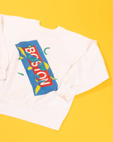Vintage 80s Boston Crewneck Sweater