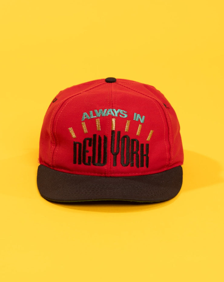 Vintage 90s Always in New York Coca Cola Strapback Hat