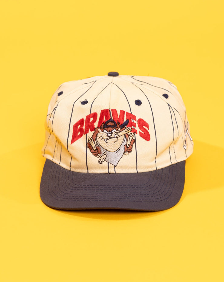 Vintage 1993 Atlanta Braves Looney Tunes Taz Snap back Hat