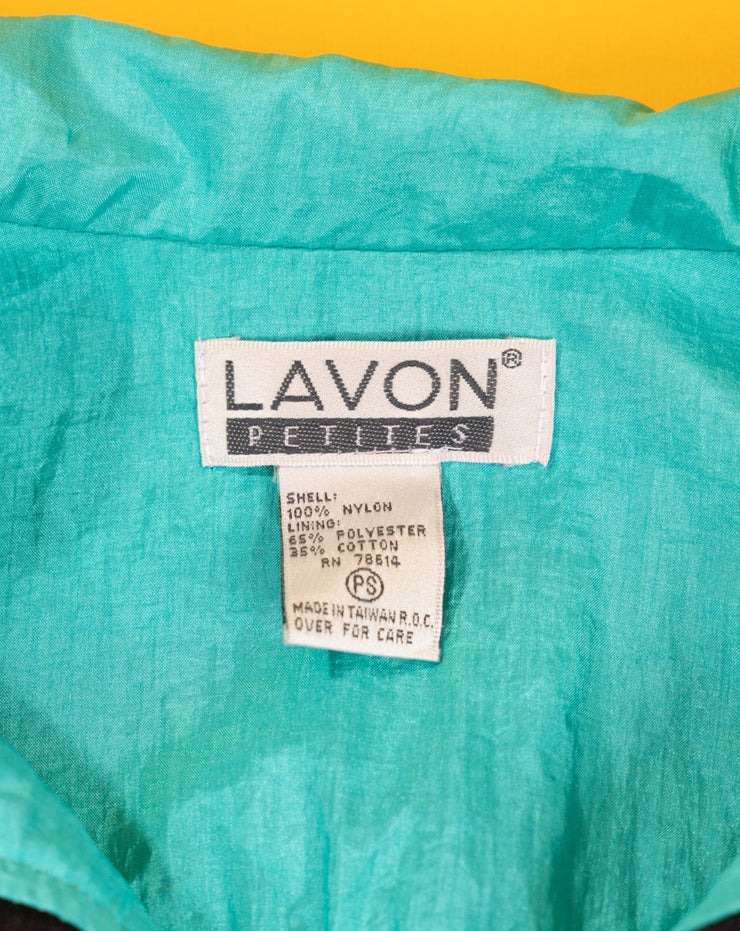 Vintage 80s Lavon Petites Retro Windbreaker Jacket
