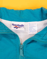Vintage 90s Reebok Windbreaker (Blue/White)