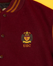 Vintage 80s USC Trojans Varsity Jacket