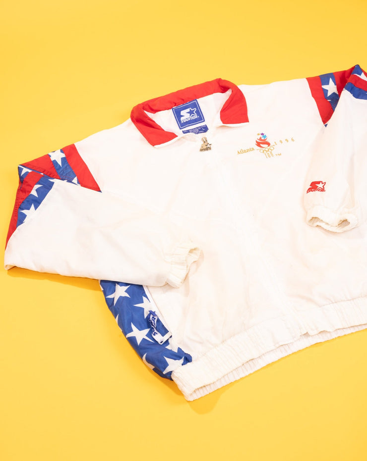 Vintage 1996 USA Olympics Starter Windbreaker Jacket