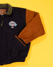 Vintage 1994 Super Bowl XXVIII Leather Varsity Jacket