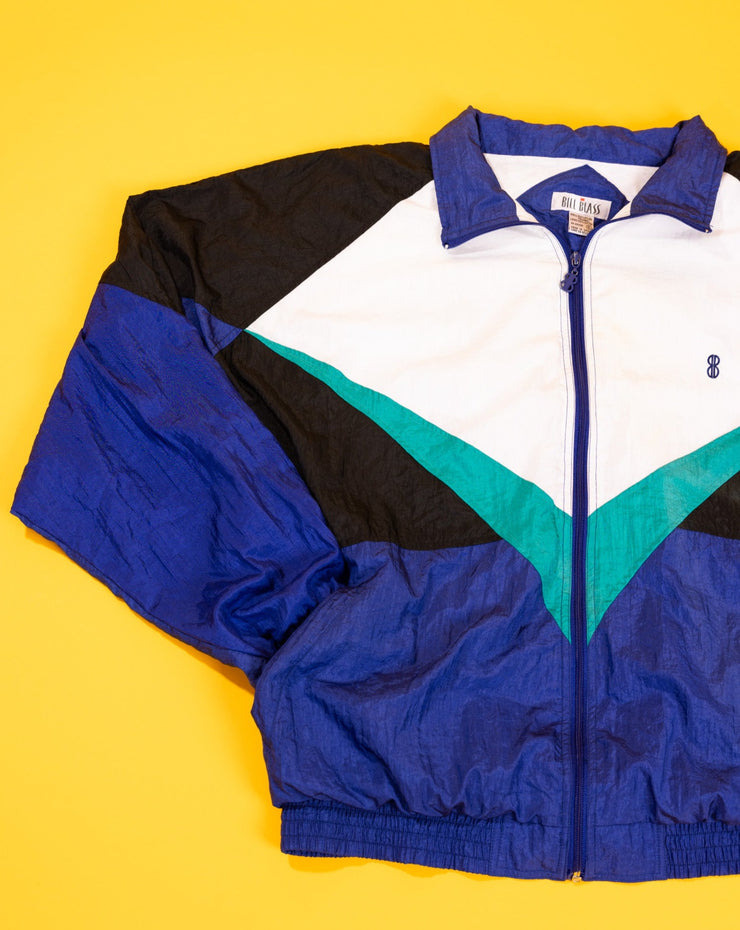 Vintage 90s Bill Bass Windbreaker Jacket