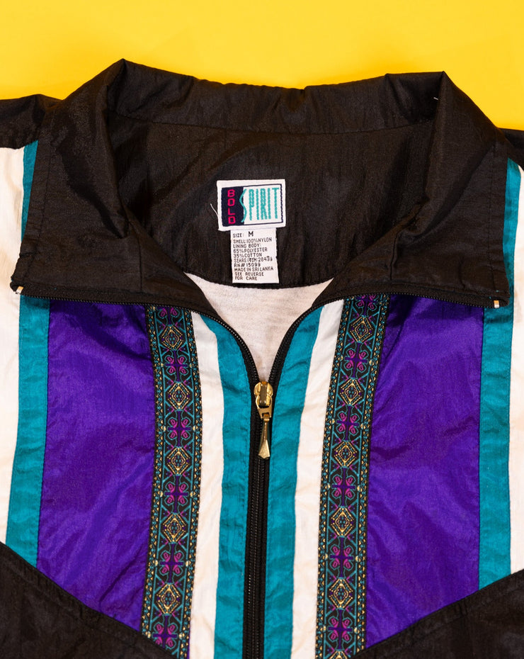 Vintage 90s Bold Spirit Windbreaker Jacket