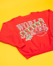 Vintage 1991 Atlanta Braves World Series Champions Crewneck Sweater
