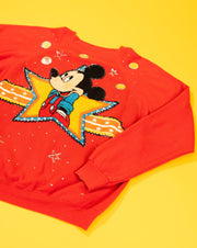 Vintage 80s Disney Mickey Mouse Crewneck Sweater