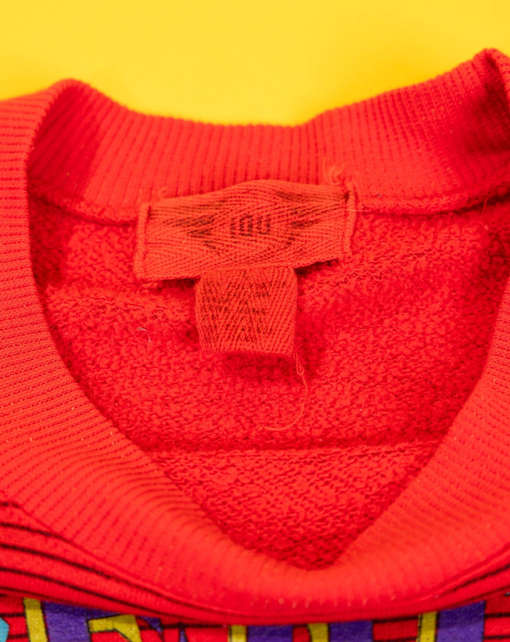 Vintage 1990 American I.O.U. Striped Crewneck Sweater