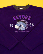 Vintage 90s Disney Eeyore One Gloomy Guy Crewneck Sweater