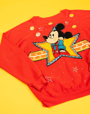 Vintage 80s Disney Mickey Mouse Crewneck Sweater