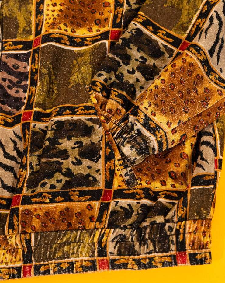 Vintage 80s C.A. Sport Animal Print Jacket